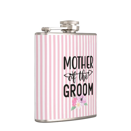 Blumenmutter der Groomflasche Flachmann (Rechts)