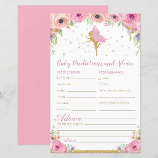 Blumenmütterchen Vorhersagen und Beratung (Vorne/Hinten)