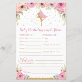 Blumenmütterchen Vorhersagen und Beratung (Vorderseite)