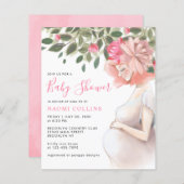 Blumenmütterschaft Schwangere Mama Mutter Kinderdu (Vorne/Hinten)