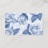 Blumennagelsalon Visitenkarte (Rückseite)