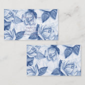 Blumennagelsalon Visitenkarte (Vorne/Hinten)