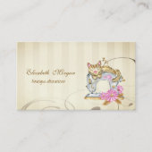 Blumennähmaschine Visitenkarte (Vorderseite)