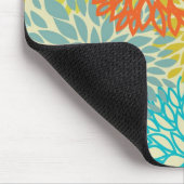 Blumennahmloses Muster Mousepad (Ecke)