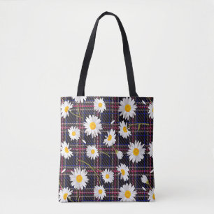Blumennahtloses Muster, Hintergrund im Jugendstil Tasche