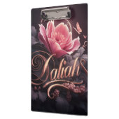 Blumenname-Kunst: Daliah  Klemmbrett (Links)