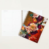 Blumenname Rustikale Textur Planer (Anzeige)