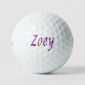Blumenname Zoey, Golfball (Vorderseite)