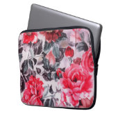 Blumenneopren-Laptop-Hülse 13 Zoll Laptopschutzhülle (Vorderseite Links)