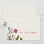 BlumenNotecard Einladung (Vorne/Hinten)