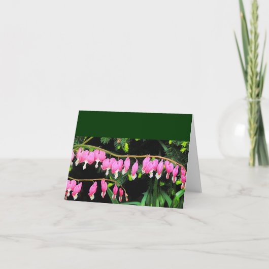 Blumennotecard Karte (Vorderseite)