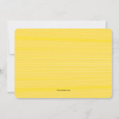 Blumennoten - Einladung (Rückseite)