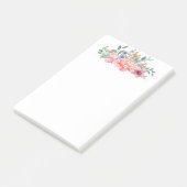 Blumennoten Post-it Klebezettel (angewinkelt)