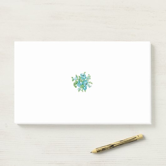 Blumennoten und farbige Post-It-Notes | Niedlich u Post-it Klebezettel (Auf Schreibtisch)