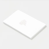 Blumennoten und farbige Post-It-Notes | Niedlicher Post-it Klebezettel (angewinkelt)