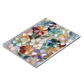 Blumennotizbuch Spiralnotizen Journal Ästhetik Notizblock (Linke Seite)