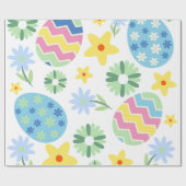 Blumenoaster Geschenkpapier (Flach)