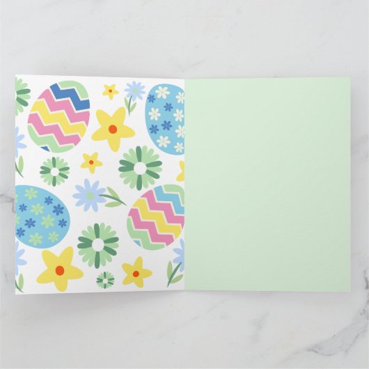 Blumenoaster Karte (Innenseite)