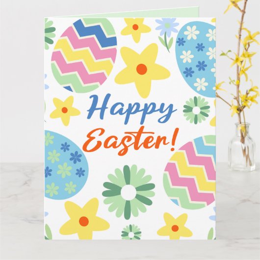 Blumenoaster Karte (Gelbe Blume)