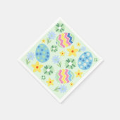 Blumenoaster Serviette (Ecke)