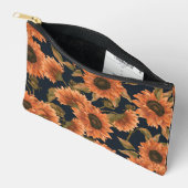 Blumenoberflächenmuster - Tropisches Mode-Dekor Zubehörtasche (Offen)