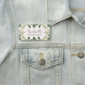 Blumenopulenz Das elegante Ambiente Namensschild (Beispiel)