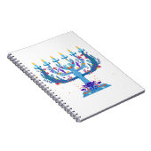 Blumenorah hanukkah notizblock (Rechte Seite)
