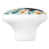 Blumenorca Spiral Foto Notebook Keramikknauf (Seitenansicht)