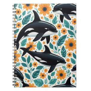 Blumenorca Spiral Foto Notebook Notizblock