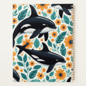 Blumenorca Spiral Foto Notebook Planer (Rückseite)