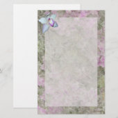 Blumenorchid Briefpapier (Vorne/Hinten)