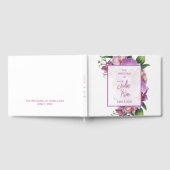 Blumenorchideen Hochzeitbuch Gästebuch (Voll)