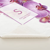 Blumenorchids Wedding Memento Sherpadecke (3/4)