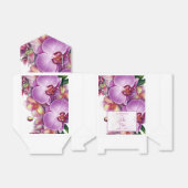 Blumenorchippe Geschenkschachtel (Ungefaltet)