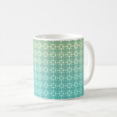 Blumenornament, Farbverlauf Kaffeetasse (VorderseiteRechts)