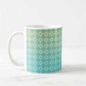 Blumenornament, Farbverlauf Kaffeetasse (Links)