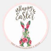 Blumenosterfest Personalisierte Stickers (Vorderseite)