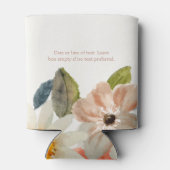 Blumenpaare mit Liebe Dosenkühler (Rückseite)