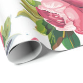 BLUMENPackpapier Geschenkpapier (Rolleneckpunkt)