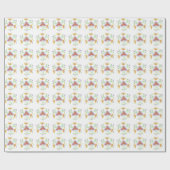 BlumenPackpapier Geschenkpapier (Flach)