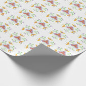 BlumenPackpapier Geschenkpapier (Ecke)