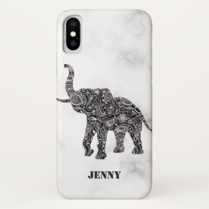 Blumenpaisley Case-Mate iPhone Hülle