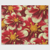 Blumenpapier, Blumenpapier Geschenkpapier (Flach)