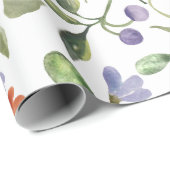 Blumenpapier für den Aquagarten Geschenkpapier (Rolleneckpunkt)