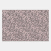 Blumenpapier für Minimalistische Geschenkgutschein Geschenkpapier Set (Vorderseite)