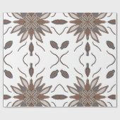 Blumenpapier Geschenkpapier (Flach)