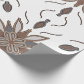 Blumenpapier Geschenkpapier (Ecke)