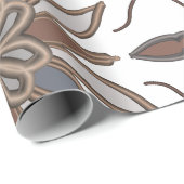 Blumenpapier Geschenkpapier (Rolleneckpunkt)