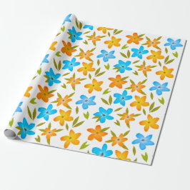 Blumenpapier Geschenkpapier