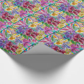 Blumenpapier Geschenkpapier (Ecke)